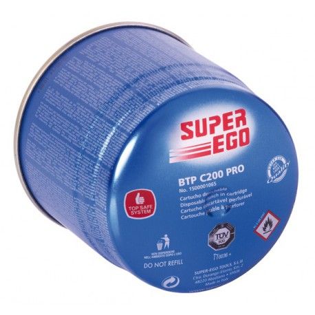 SUPER-EGO CARTUCHO GAS DESECHABLE C200 PRO