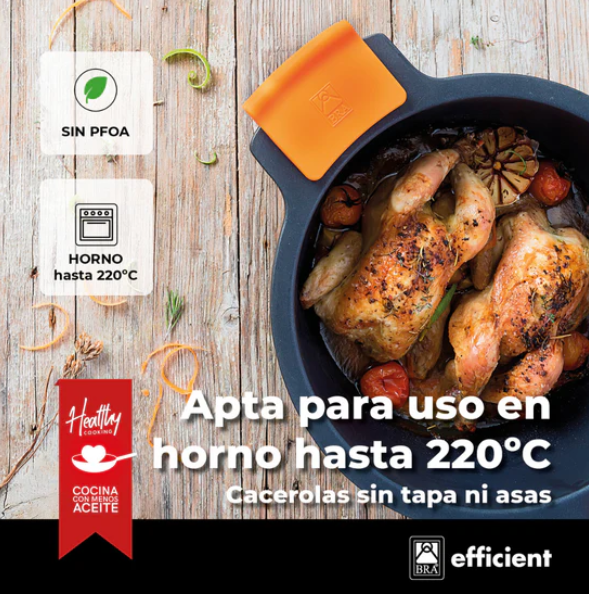 CACEROLA ALTA BRA EFFICIENT PLUS