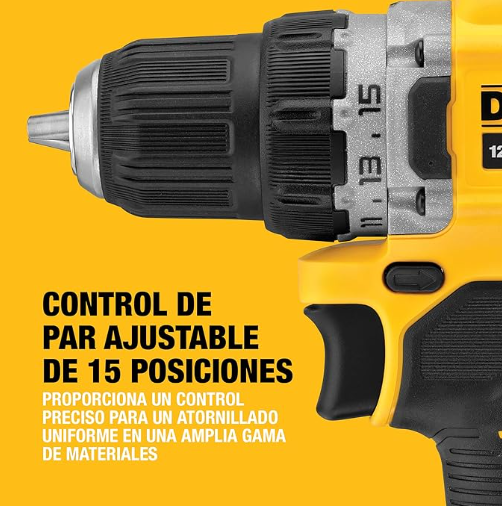 TALADRO ATORNILLADOR WR 12V 2BAT 2AH DCD701D2 DEWALT