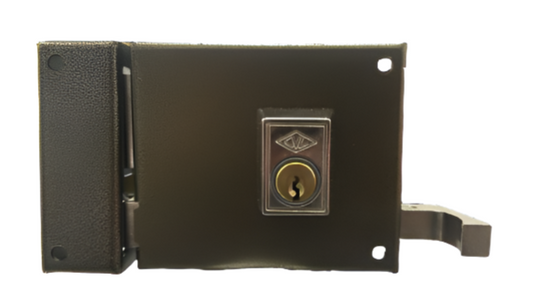 CERRADURA CVL SOBREPONER 11285AR10 CVL BOMB, REDONDO