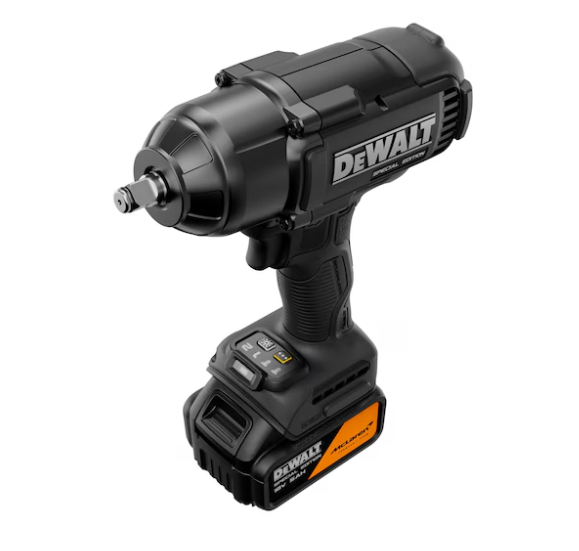 LLAVE IMPACTO McLaren XR 18V 1/2" Alto Par 1.356Nm CARGADOR+2BAT5Ah, DCF99MP2T-QW, DeWALT
