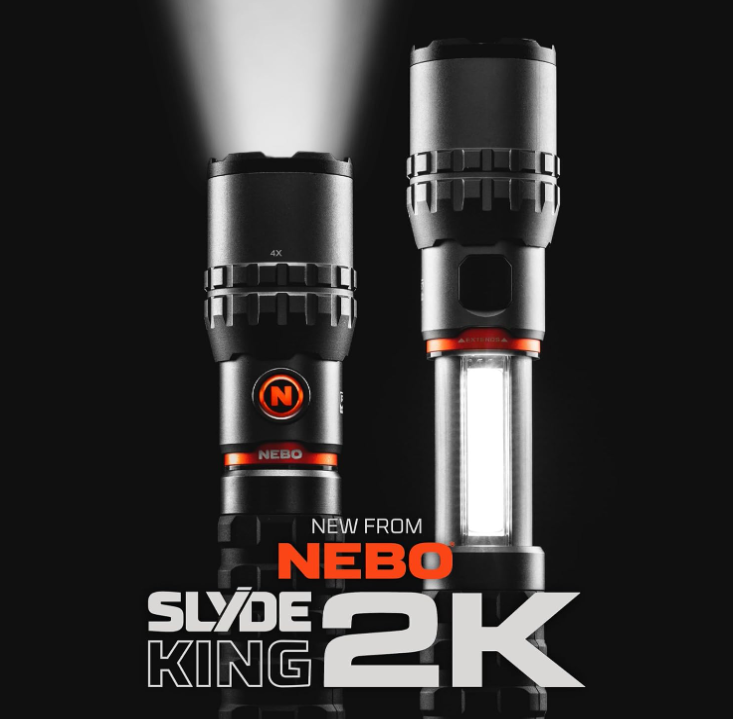 LINTERNA NEBO SLIDE KING 2K RECARGABLE