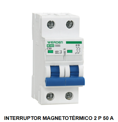 INTERRUPTORES MAGNETOTERMICOS 2polos 6KA