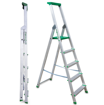 ESCALERA DE TIJERA ALUMINIO ESCALIBUR