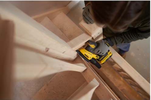 Lijadora STANLEY FATMAX SFMCW221D1S-QW para acabados en madera