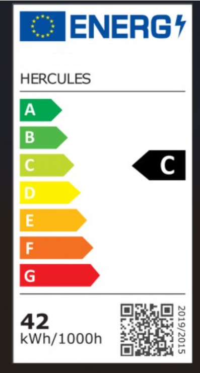 VENTILADOR DE TECHO HERCULES Ø107CM BLANCO DC 3 ASPAS RETRACTIL LED REGULABLE CCT (CALIDO-NEUTRO-FRIO) 72W CON MEMORIA