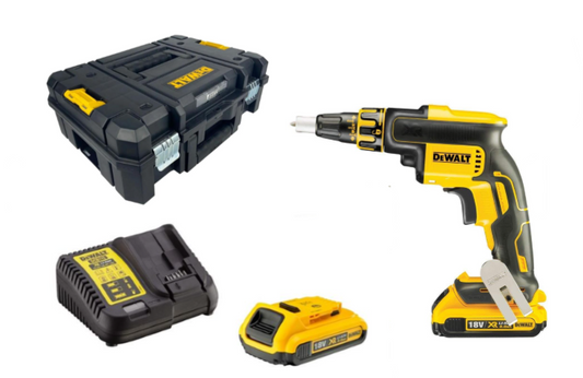 ATORNILLADOR PANEL YESO SIN ESCOBILLAS XR 18V LI-ION 2AH, DEWALT