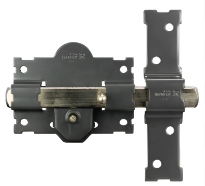 CERROJO PINTADO MODELO 1101-L PLACA CENTRAL 105MM LONGITUD CILINDRO 5cm