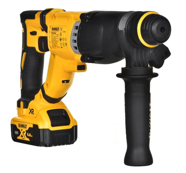 MARTILLO ELECTRONEUMÁTICO DCH263P1, DeWALT XR SDS PLUS® 18V LI-ION 5AHX1und + CARGADOR