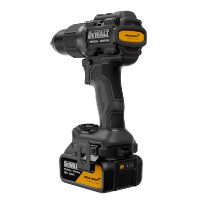 TALADRO PERCUTOR McLaren XR 18V 90Nm CARGADOR+2BAT5Ah, DCD86MP2T-QW, DeWALT