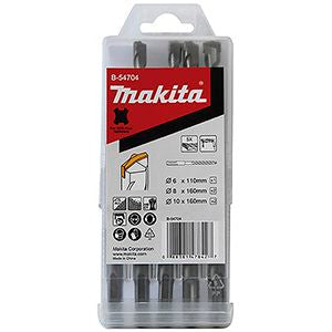 SET DE BROCAS TCT PARA MARTILLOS SDS-PLUS