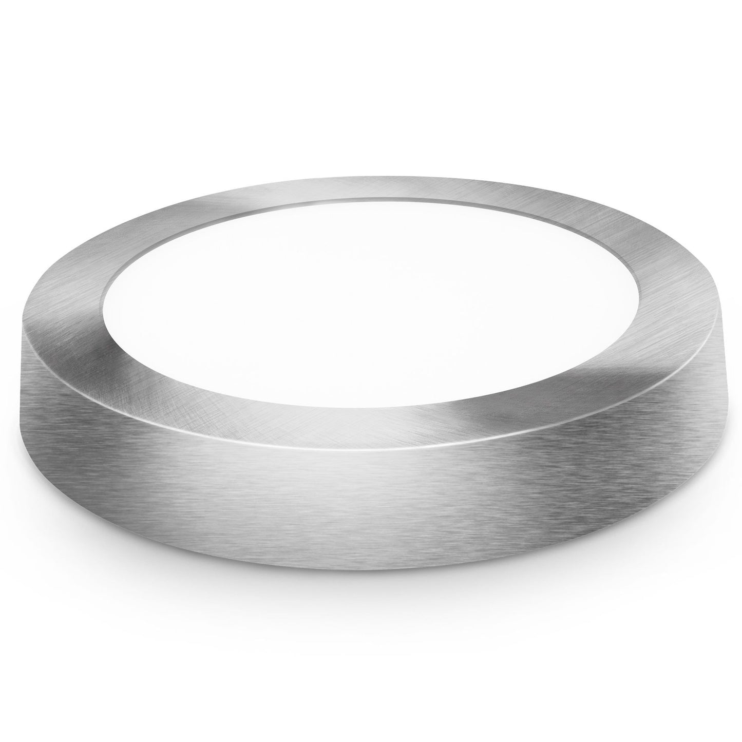 DOWNLIGHT SUPERFICIE REDONDO PLATA LED MATEL