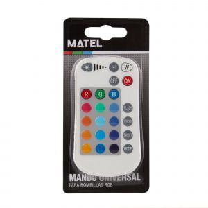MANDO UNIVERSAL PARA BOMBILLAS LED RGB MATEL