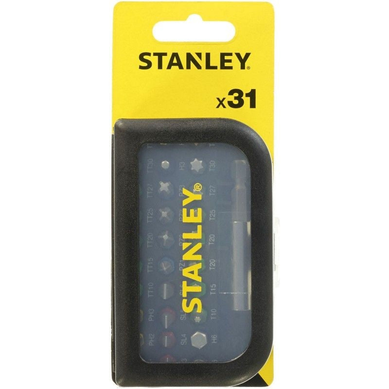 JUEGO 31 PIEZAS ATORNILLAR STANLEY