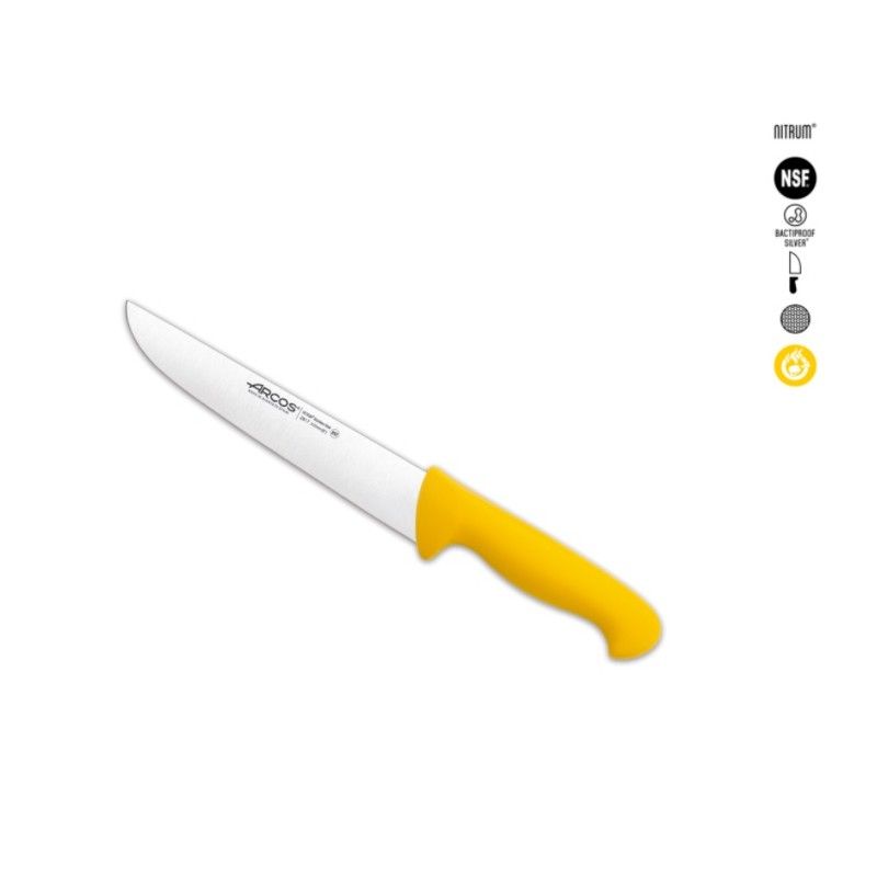 CUCHILLO CARNICERO AMARILLO ARCOS