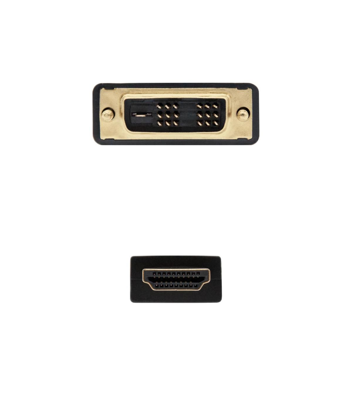 CABLE CONEXION HDMI M/A DVI-D 18+1 CODELL