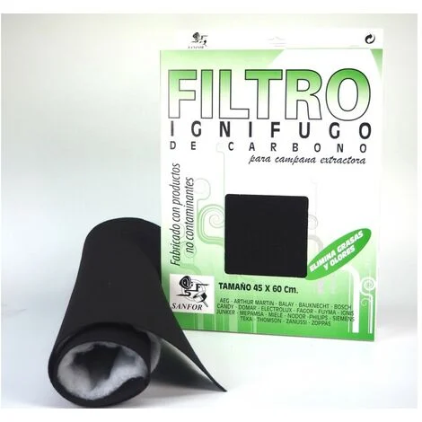 FILTRO CAMPANA 45 X 60CM SANFOR