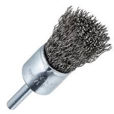 CEPILLO BROCHA DE ALAMBRE PARA AMOLADORAS Y TALADROS 25MM STANLEY