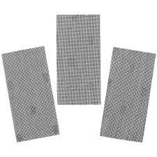 PACK DE 3 HOJAS LIJA PARA LIJADORA ORBITAL AUTOADHERENTE 93X190MM STANLEY