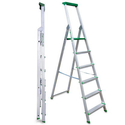 ESCALERA DE TIJERA ALUMINIO ESCALIBUR