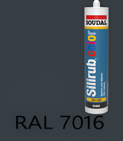 SILICONA COLOR RAL SILIRUB,  SOUDAL