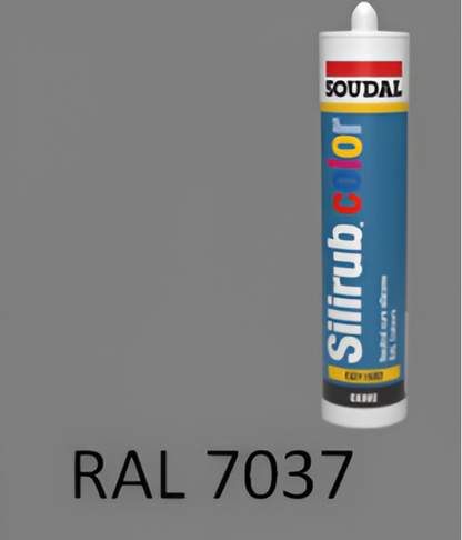 SILICONA COLOR RAL SILIRUB,  SOUDAL