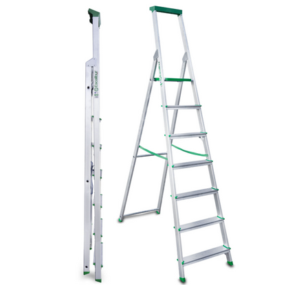 ESCALERA DE TIJERA ALUMINIO ESCALIBUR