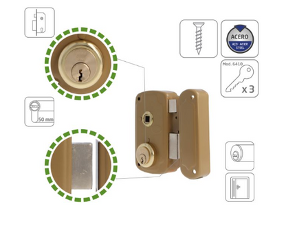 CERRADURA SOBREPONER MODELO 75UN AMIG