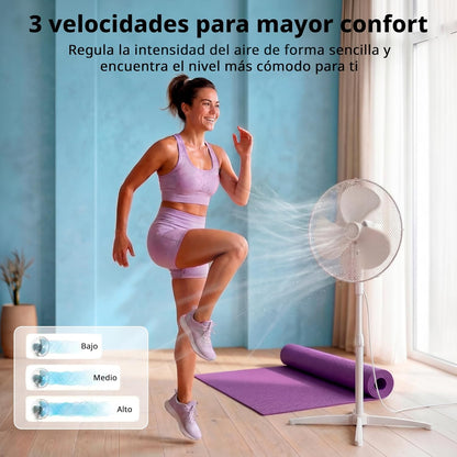 VENTILADOR PIE PX-40 FM