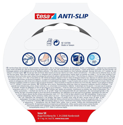 CINTA ADHESIVA ANTIDESLIZANTE PARA BAÑO Y DUCHA TESA