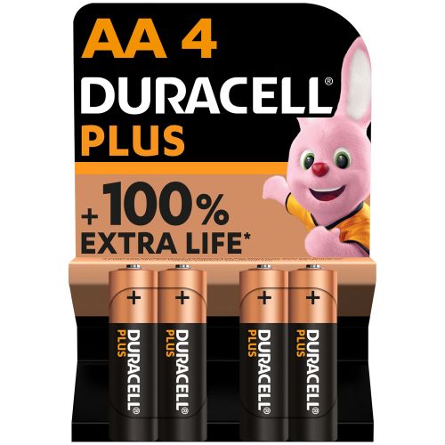 PILA ALCALINA PLUS POWER LR06-AA DURACELL