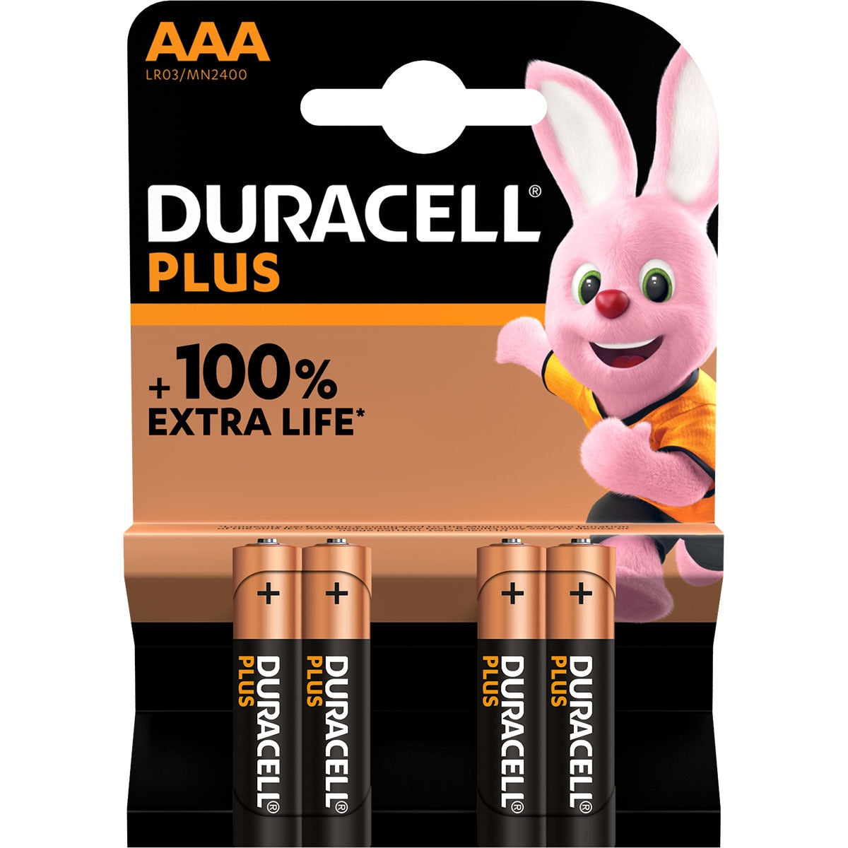 PILAS ALCALINAS AAA LR03 DURACELL