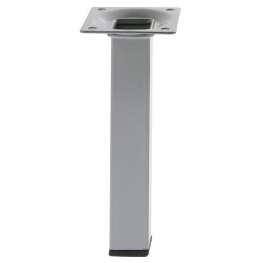 Pata de mesa AMIG Mod. 3 plata 25 × 25 × 200 mm