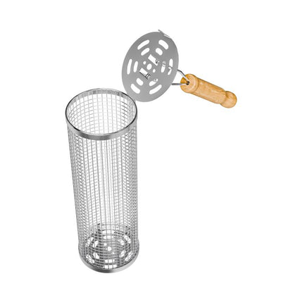 CESTA PARRILLA PARA BARBACOAS