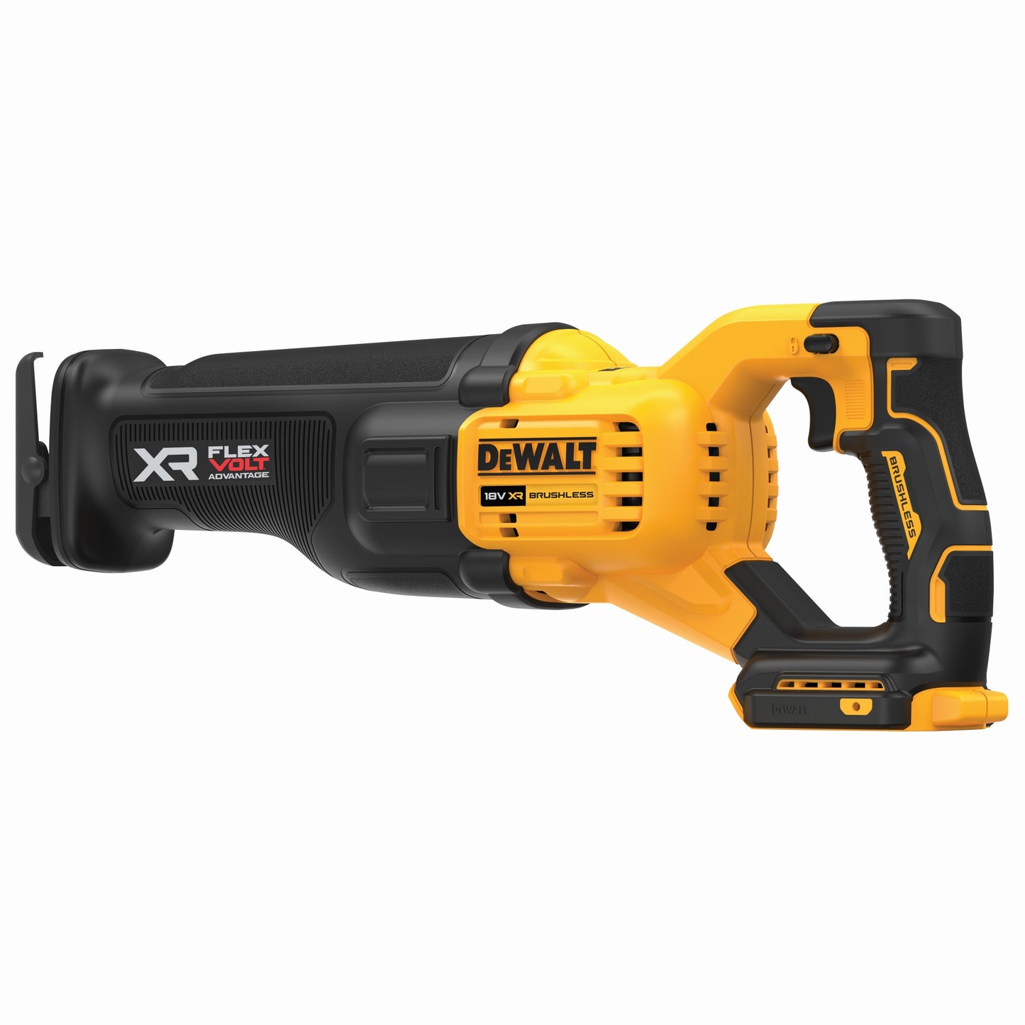 SIERRA DE SABLE COMPACTA SIN ESCOBILLAS XR 18V FV ADVANTAGE SIN CARGADOR/BATERIA DEWALT