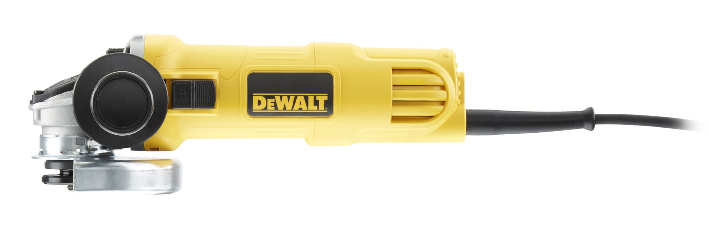 MINI-AMOLADORA 115MM 800W 11.800 RPM ARRANQUE SUAVE + BLOQUEO Y RE-ARRANQUE DEWALT