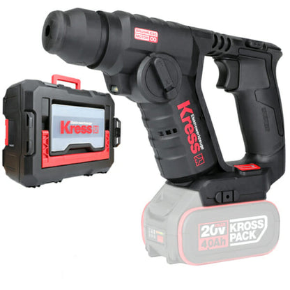 COMBO Kress, AMOLADORA 125MM+TALADRO/ATORNILLADOR+MARTILLO+2XBAT4AH+CARAGADOR