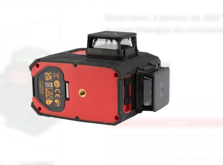 NIVEL LASER VERDE 30MT+ PLOMADA, BELLOTA