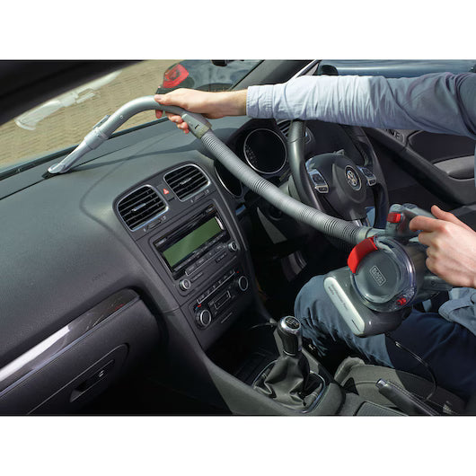 ASPIRADOR DE COCHE FLEXI 12V CON ACCESORIOS BLACK+DECKER