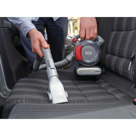ASPIRADOR DE COCHE FLEXI 12V CON ACCESORIOS BLACK+DECKER