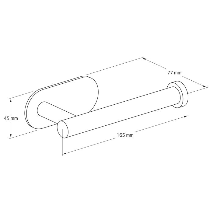 PORTARROLLOS BAÑO ADHESIVO WC AMIG