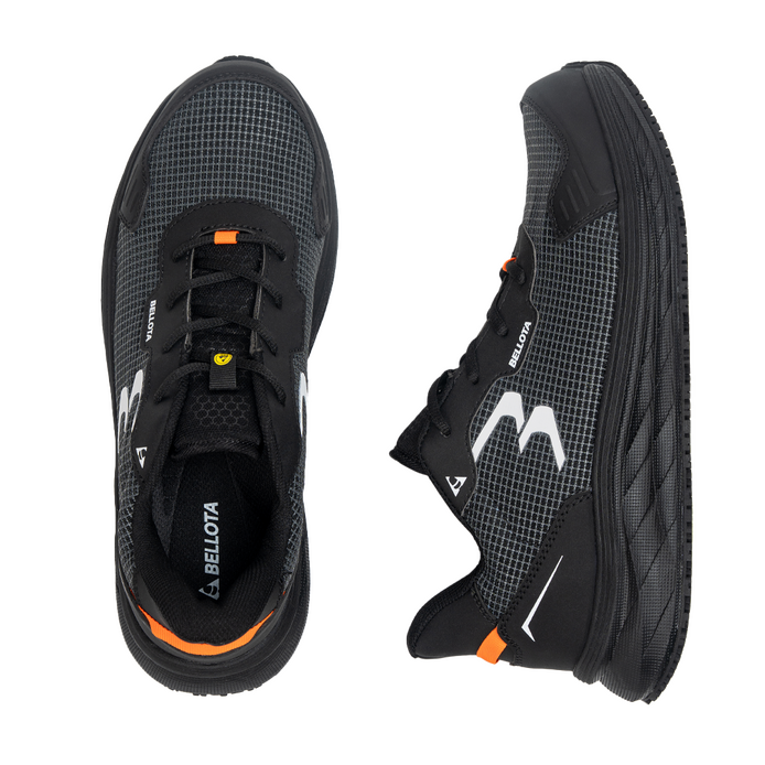 ZAPATO ULTRALIG GRID NEGRO S1PS  BELLOTA