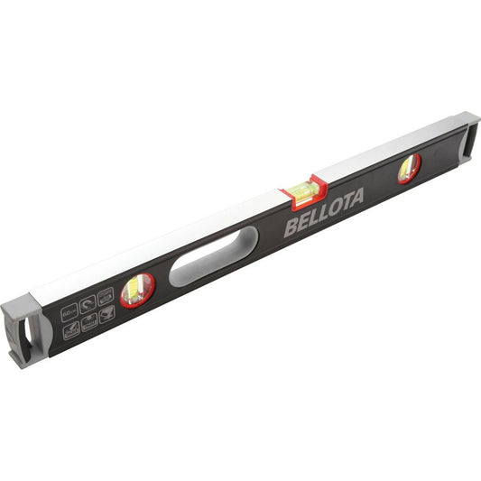 NIVEL TUBULAR REFORZADO DE ALUMINIO CON IMAN BELLOTA