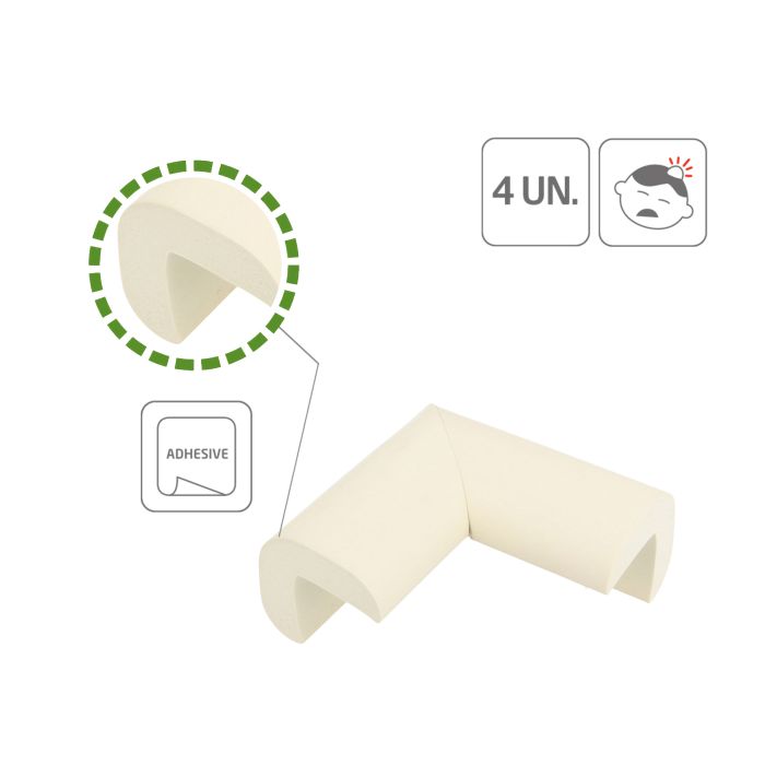 PROTECTOR DE CANTOS ADHESIVO  AMIG 4UDS