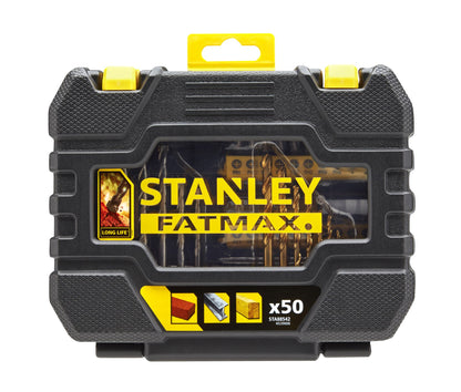 JUEGO PARA TALADRAR/ATORNILLAR 50 PIEZAS FATMAX STANLEY