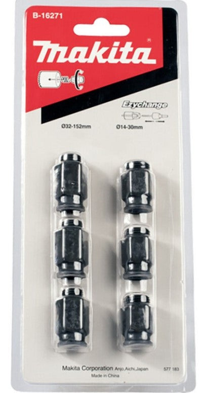 SET DE ADAPTADORES DE CORONA RAPIDO EZYCHANGE MAKITA