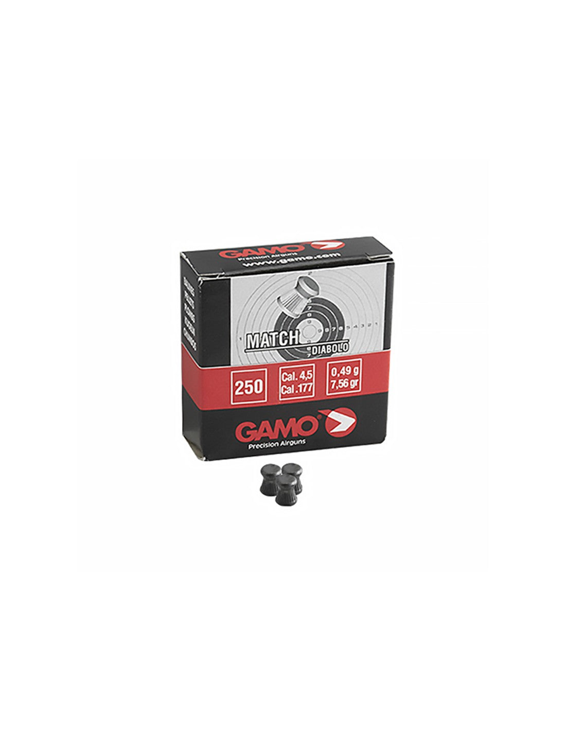 BALINES DIABOLO CAJA 250 PZS GAMO