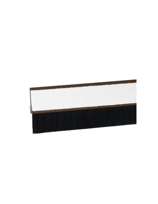 BURLETE PVC PUERTA CON CEPILLO