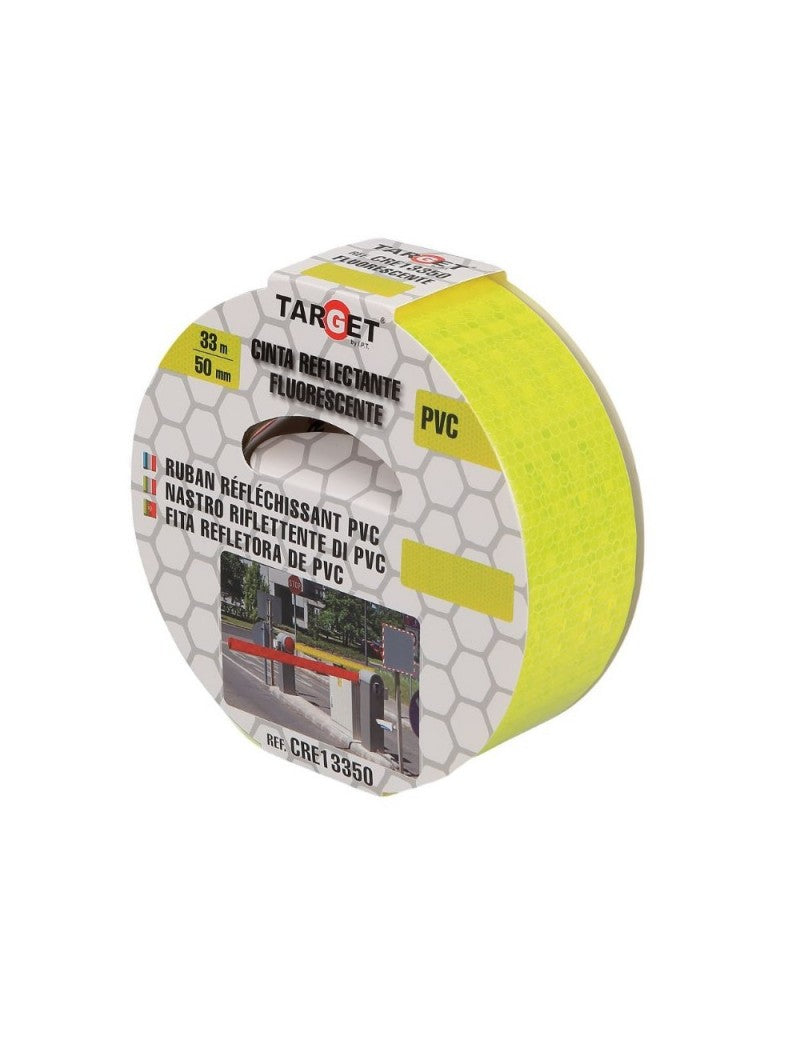 CINTA REFLECTANTE PVC FLUORESCENTE IPT TARGET