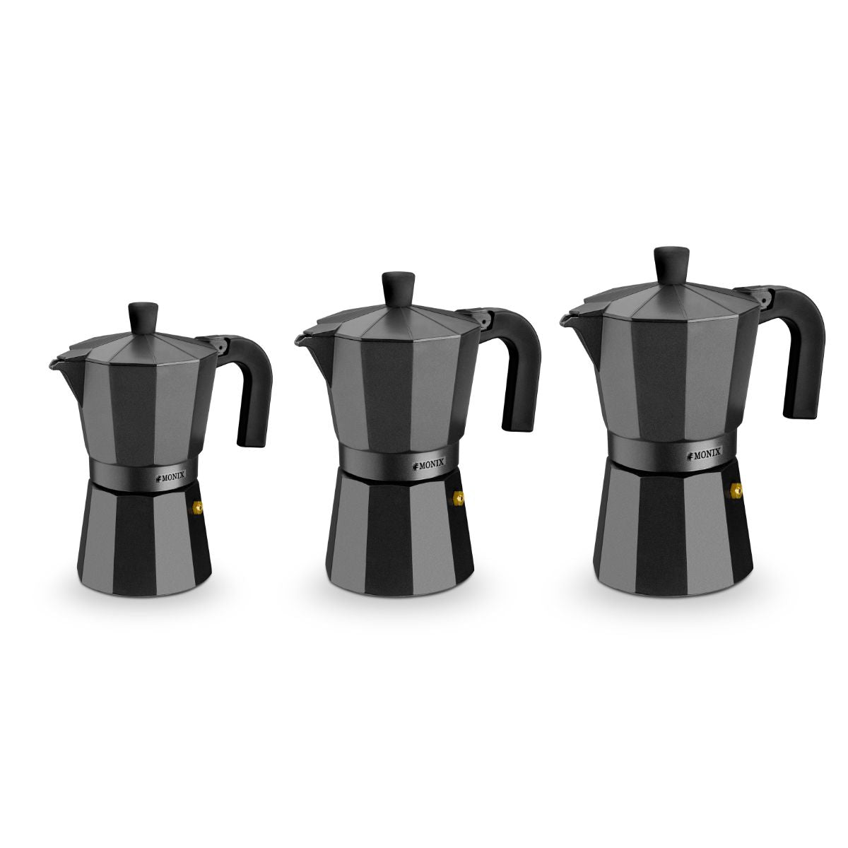 Cafetera Vitro-Noir MONIX — ejemplo de uso (M640003, M640006, M640009, M640012); alimentos y otros utensilios no incluidos